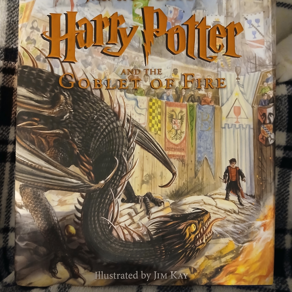 Harry Potter and the Goblet of Fire Illustrated Book